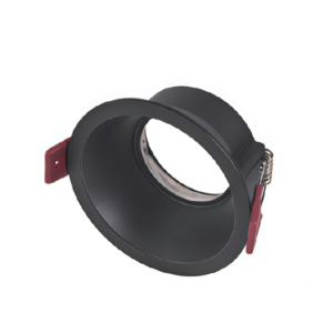 ARO EMBELLECEDOR GU10 CONFORT VISUAL Negro