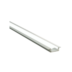 PERFIL ALUMINIO DE EMPOTRAR BLANCO 2MTS