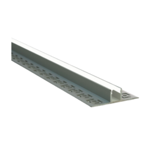 PERFIL DE ALUMINIO PLADUR INFERIOR 2MTS
